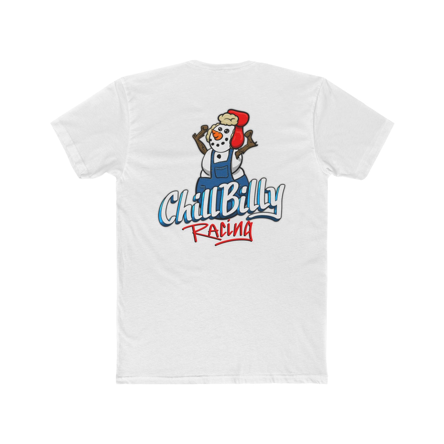 CHILLBILLY RACING back only design T-Shirt