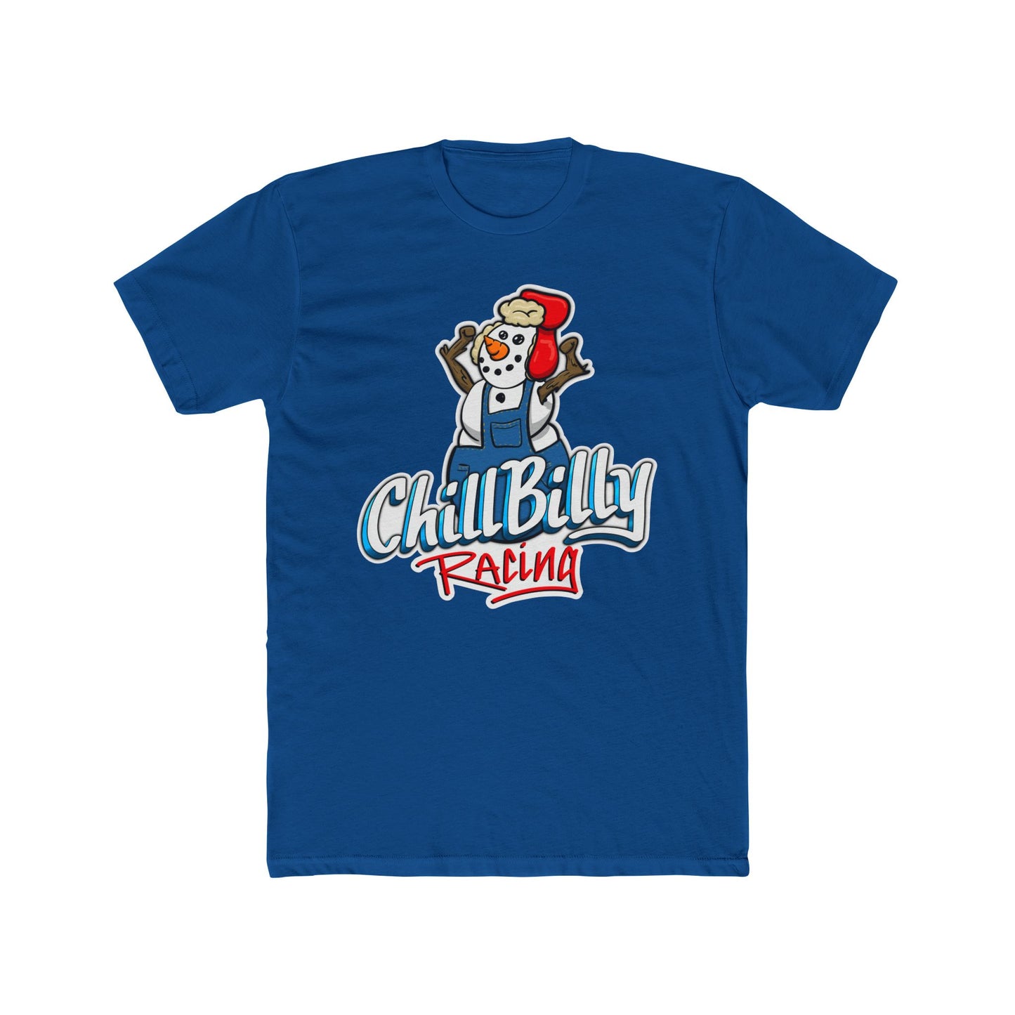 ChillBilly Racing Design on Front T-Shirt