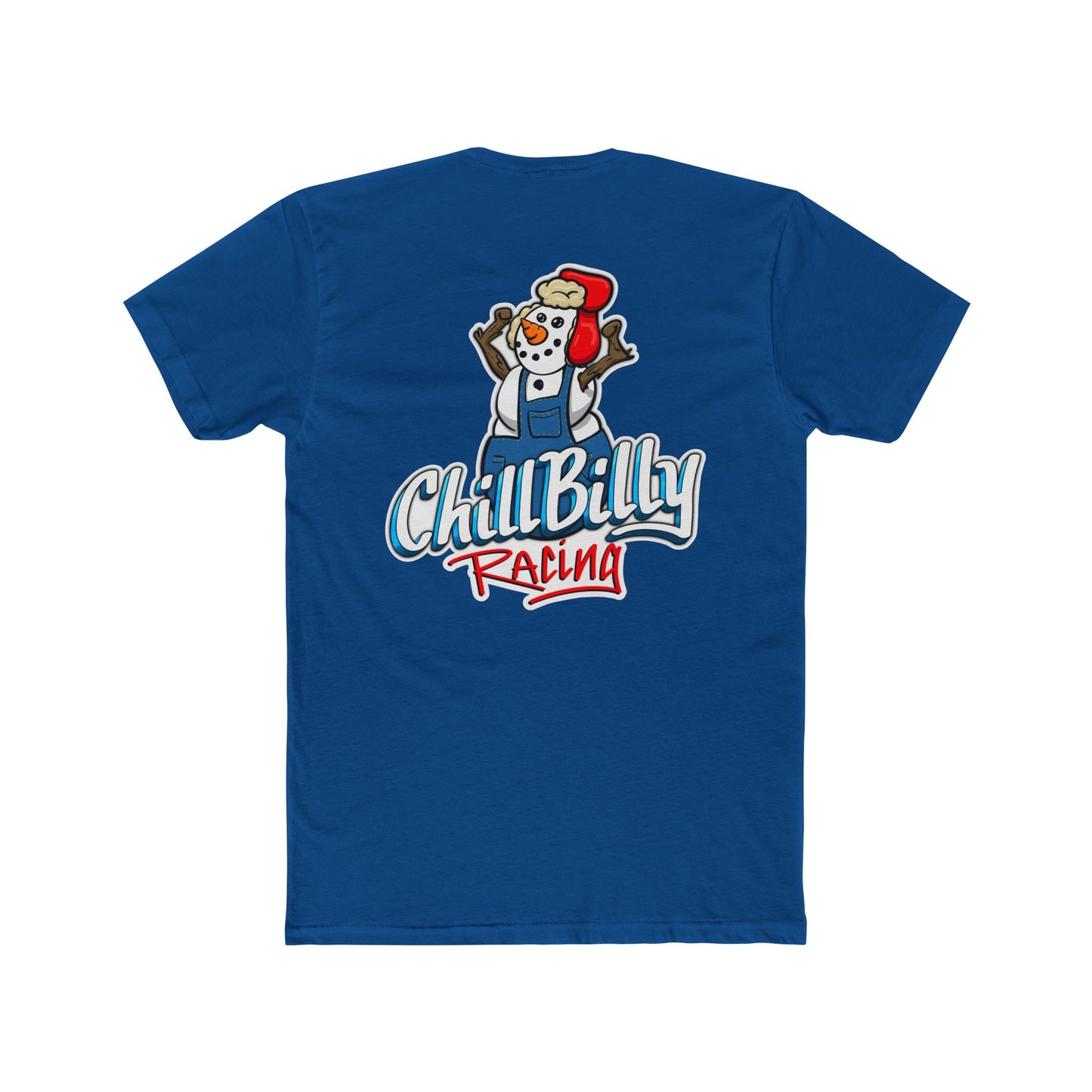 CHILLBILLY RACING back only design T-Shirt