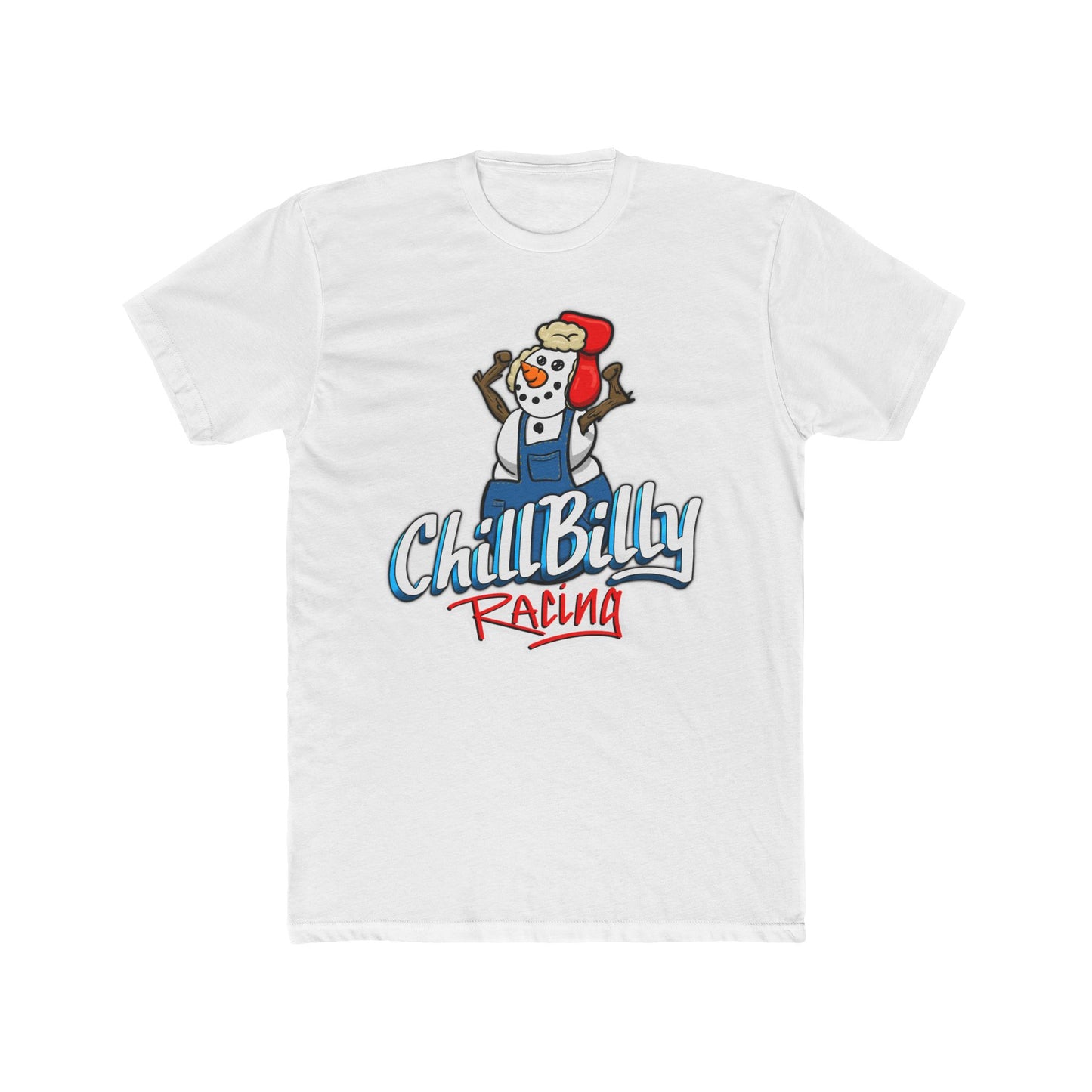 ChillBilly Racing Design on Front T-Shirt