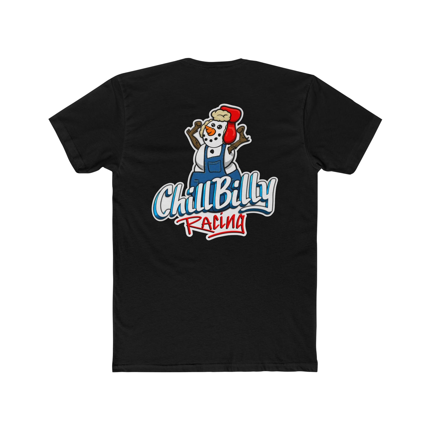 CHILLBILLY RACING back only design T-Shirt
